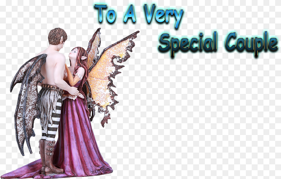 To A Very Special Couple Pic Amy Brown Fairy Figurines, Adult, Bride, Female, Person Free Transparent Png