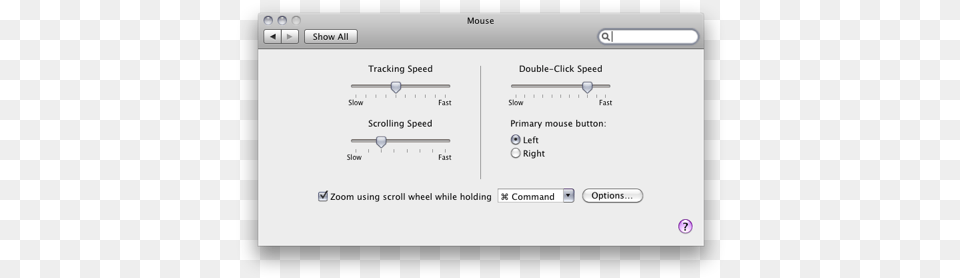 To Adjust The Tracking Speed Simply Drag The Slider Mac, Text, Page Png Image