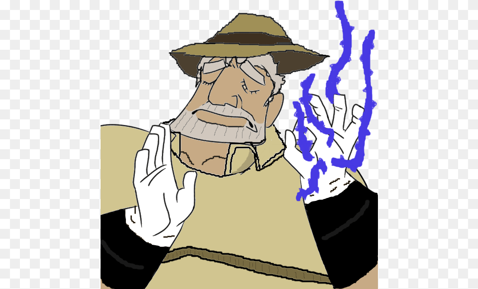 To Be Continued Jojo Old Joseph Meme, Adult, Male, Man, Person Free Png