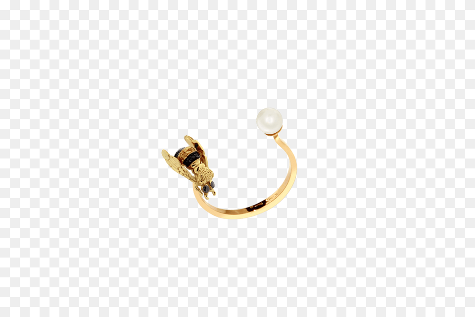 To Bee Or Not To Be Piercing Ring, Cuff, Accessories, Jewelry, Diamond Png Image