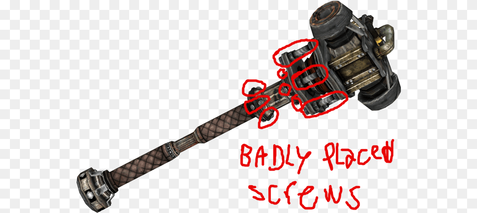 To Behave Like A Normal Sledgehammer Not A High Tech, Smoke Pipe, Sword, Weapon Free Png