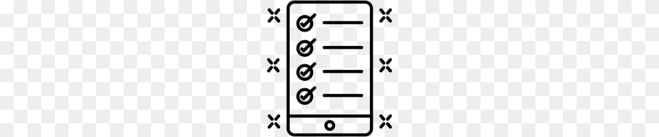 To Do List Icons Noun Project, Gray Png Image