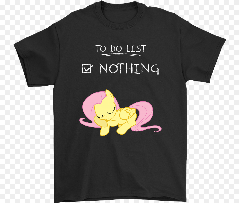 To Do List Nothing Fluttershy My Little Pony Shirts Funny Nfl Shirts, Clothing, T-shirt Free Png Download