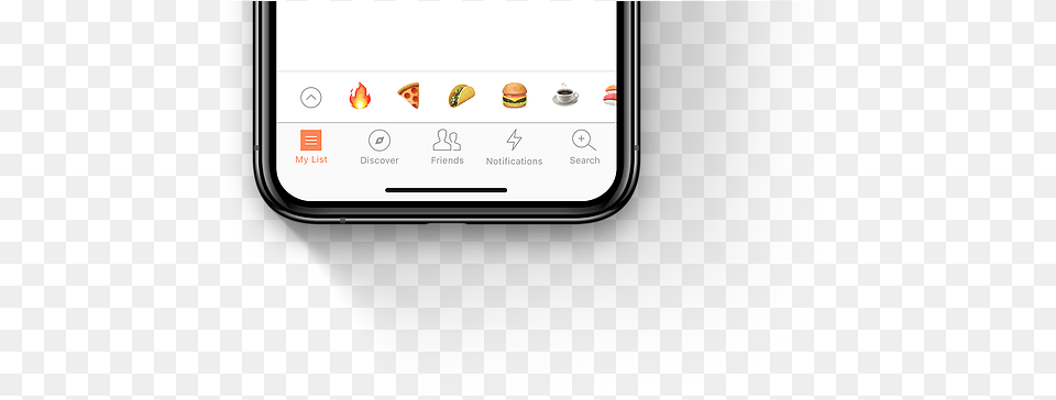 To Eat List A Simple Food App For Lovers Iphone, Electronics, Mobile Phone, Phone, Burger Free Png