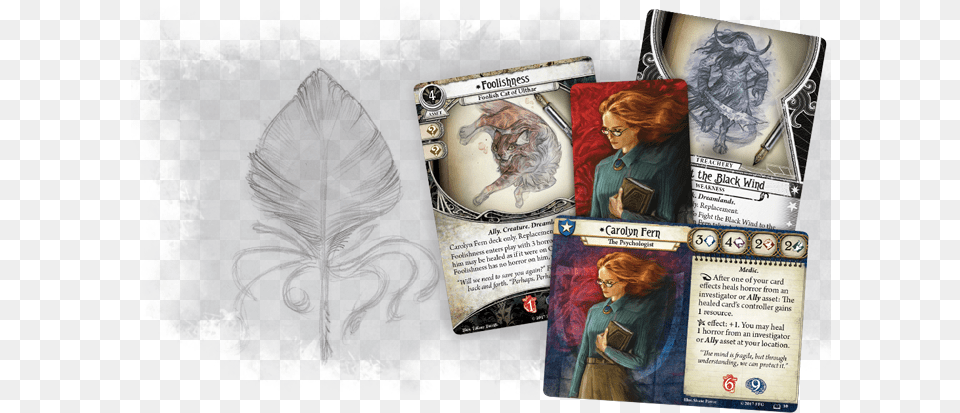 To Fight The Black Wind Arkham Horror To Fight The Black Wind, Adult, Publication, Person, Female Png Image