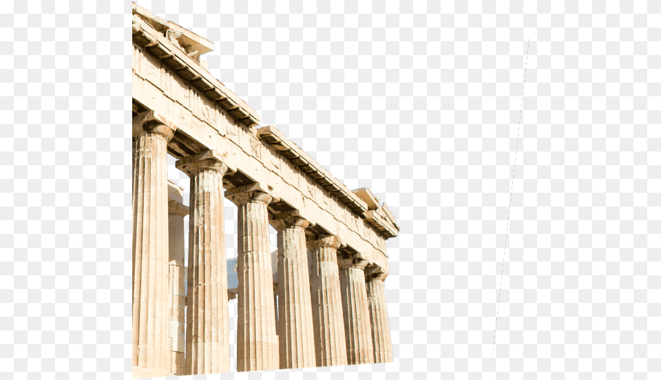 To Greece Parthenon Parthenon, Architecture, Building, Person, Pillar Png Image