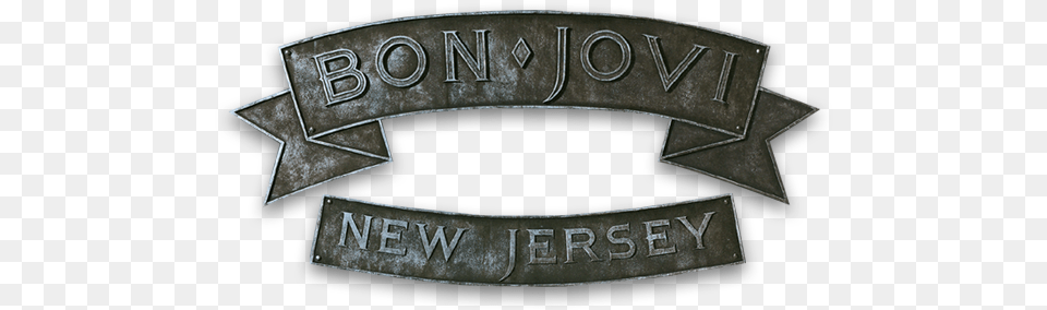 To Kick Off Bon Jovi39s 30th Anniversary We Are Asking Bon Jovi New Jersey Logo, Symbol, Badge, Mailbox Free Png
