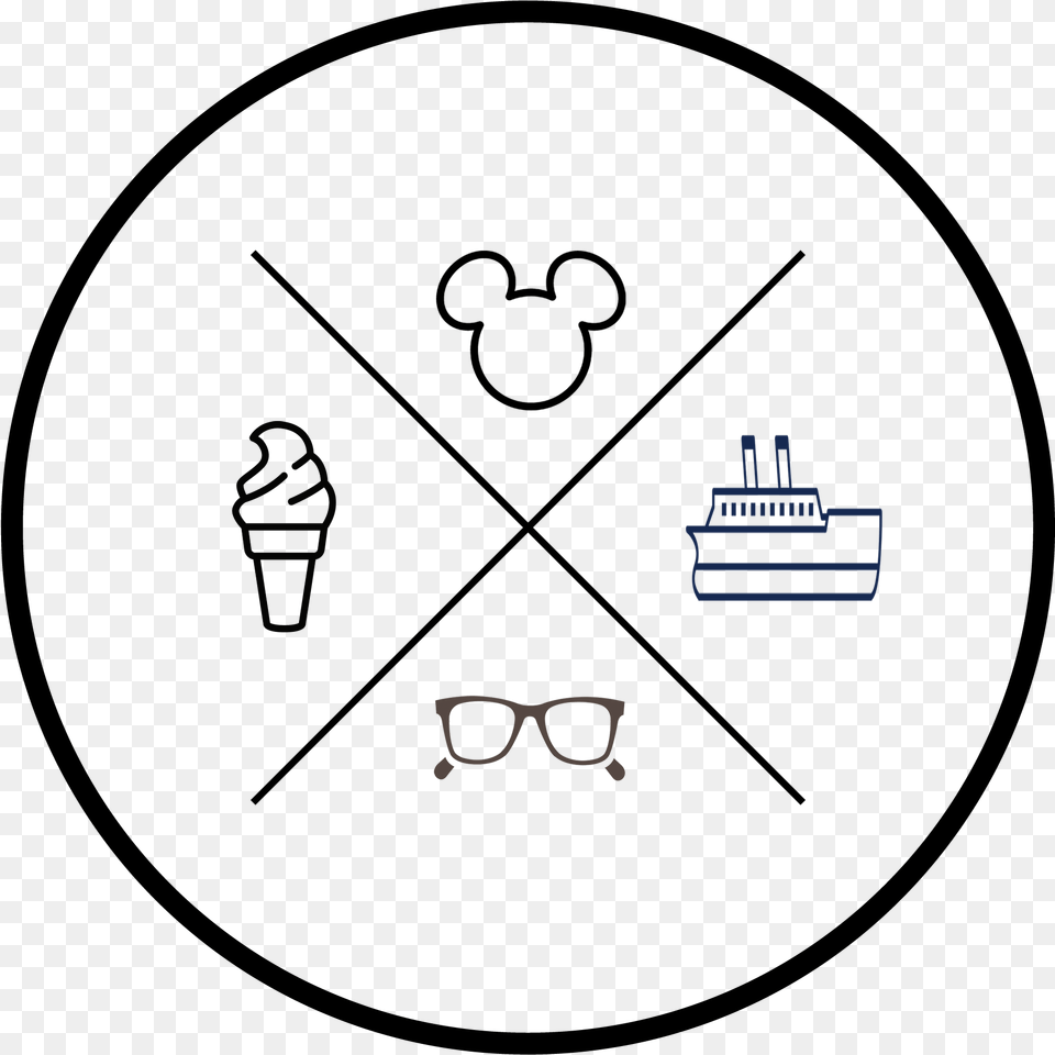 To Make The Disney Cruise Circle Shirt With Cricut Disney Cruise Shirt Logo, Accessories, Glasses, Light Free Png Download