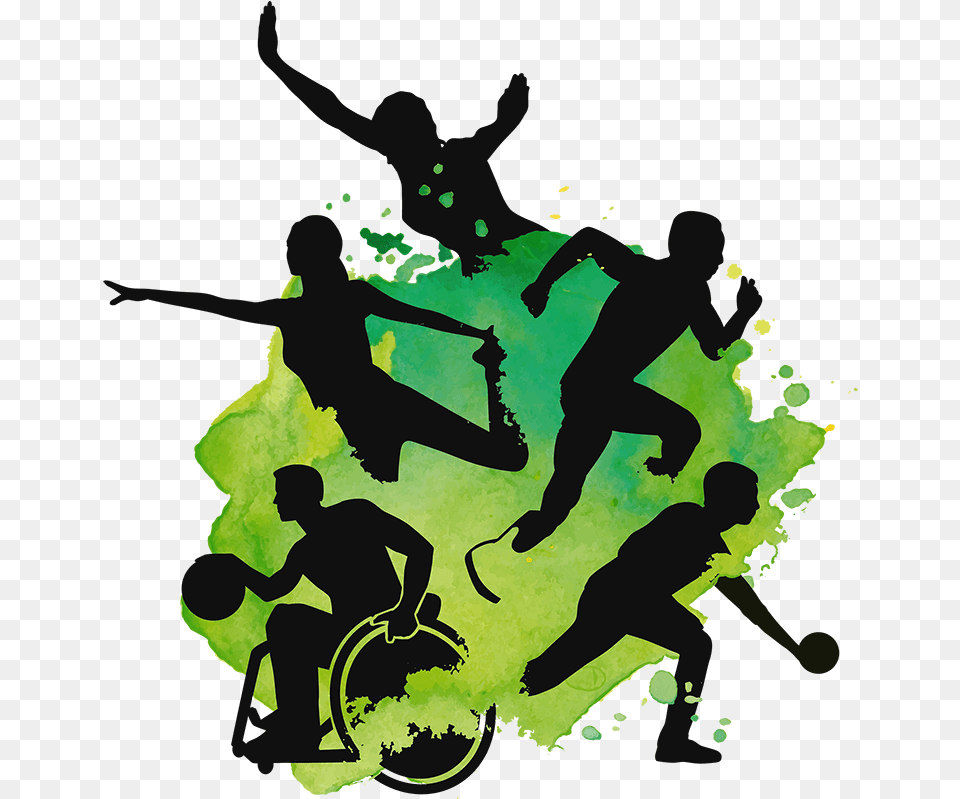 To Purchase Tickets For The Sports Awards Download Group, Silhouette, Person, Man, Male Free Transparent Png