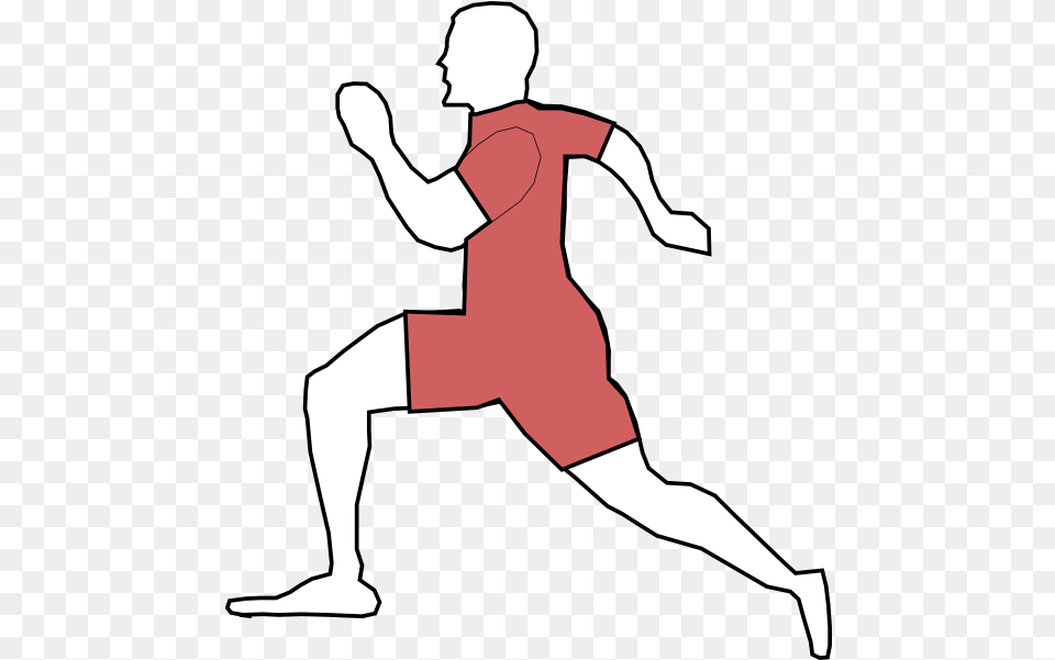 To Set Use Red Running Man Icon Draw A Person Jogging, Yoga, Working Out, Warrior Yoga Pose, Sport Png