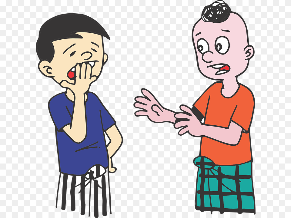 To Talk One39s Ear Off Yawn Cartoon, Clothing, Skirt, Baby, Person Png Image