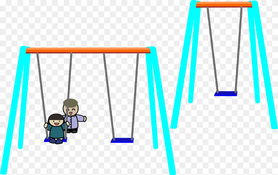 To Use Amp Public Domain Playground Clip Art Swings Clipart, Swing, Toy, Person, Face Free Png Download