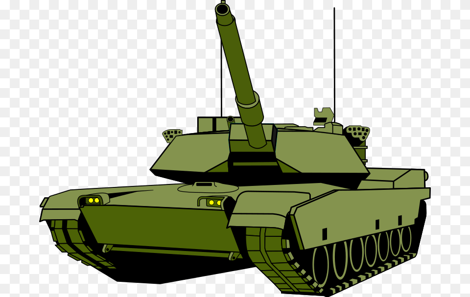 To Use Amp Public Domain Tanks Clip Art Military Tank Clip Art, Armored, Transportation, Vehicle, Weapon Png Image