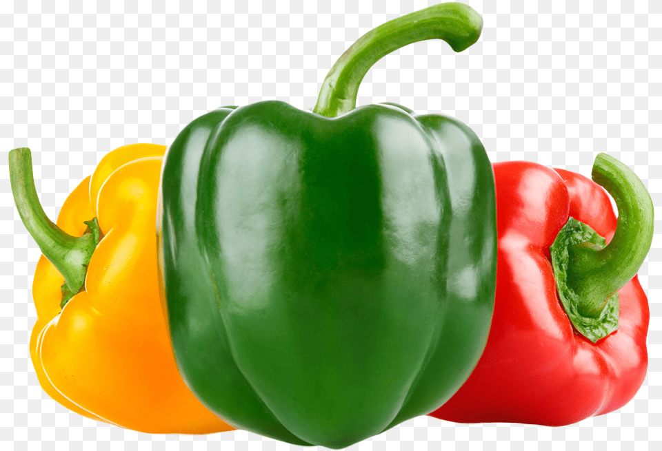 To Use Green Pepper Transparents Bell Pepper, Bell Pepper, Food, Plant, Produce Free Png