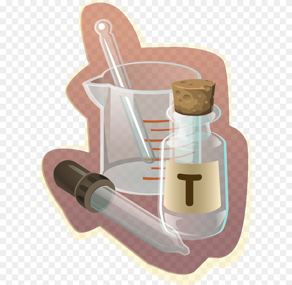 To Use Public Domain Chemistry Clip Art Laboratoriya, Cup, Smoke Pipe Free Png
