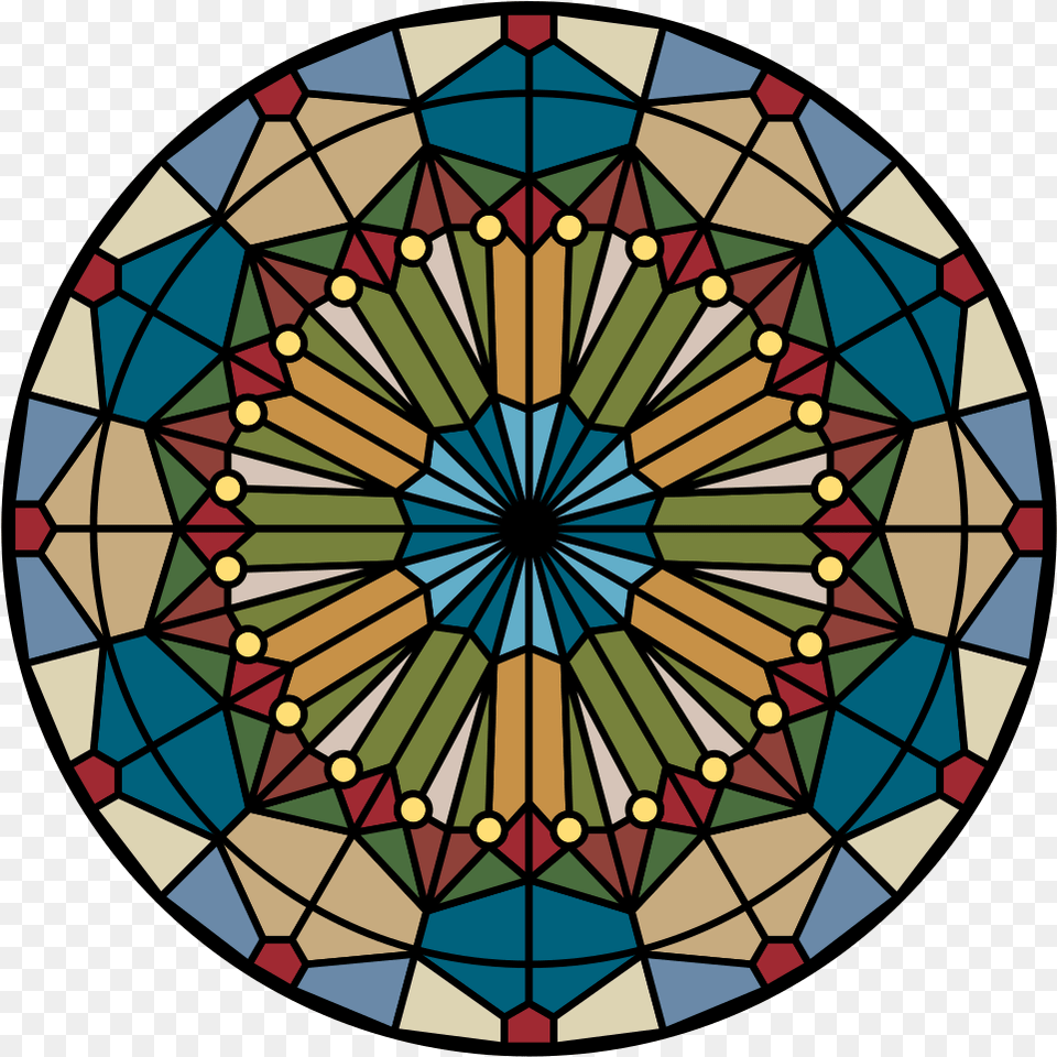 To Use Public Domain Clip Art, Stained Glass Free Png Download