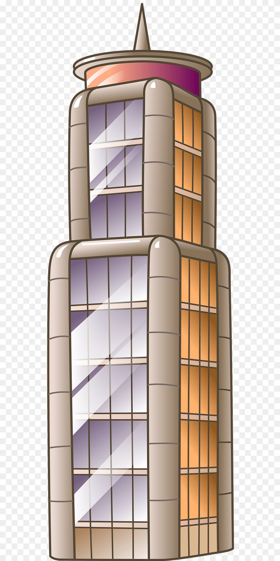 Toa Cao Tang Tower Clipart, Architecture, Office Building, Housing, Urban Free Png Download