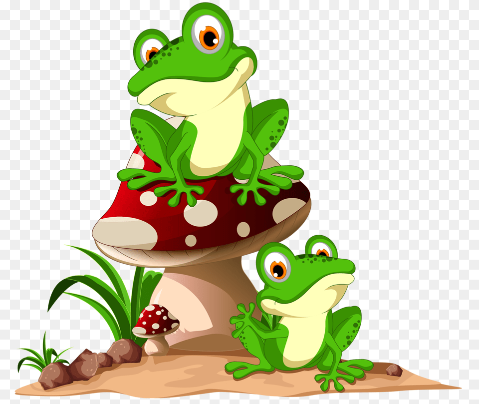 Toad Clipart Funny Frog, Amphibian, Animal, Wildlife, Green Png
