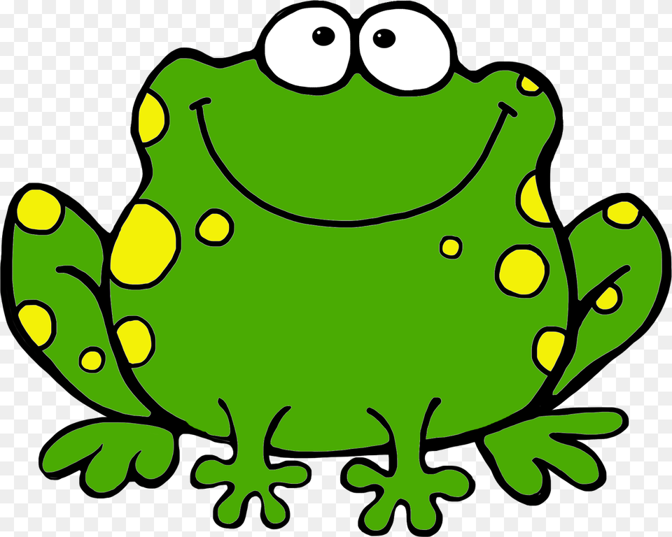 Toad Clipart Leaping Frog, Amphibian, Animal, Wildlife, Bear Free Png