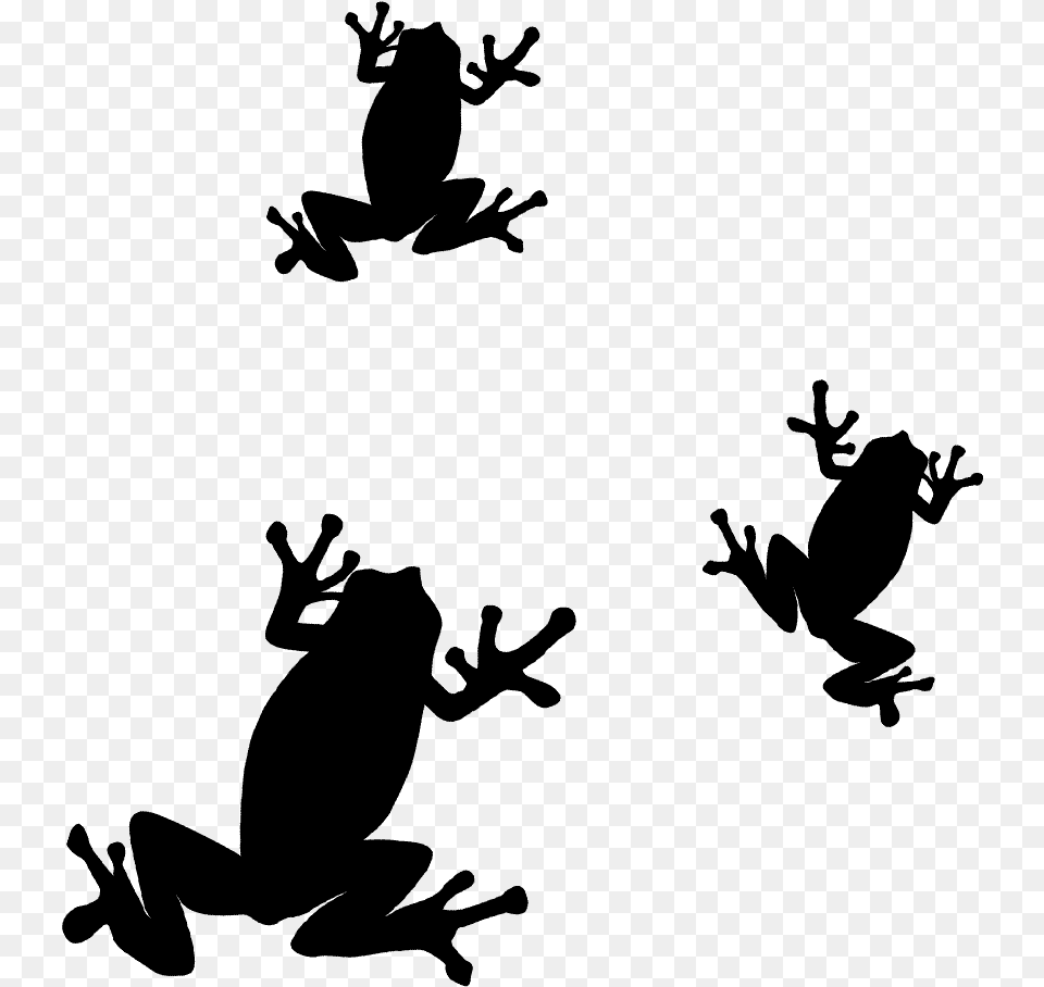 Toad Frog Silhouette Clip Art, Gray Png