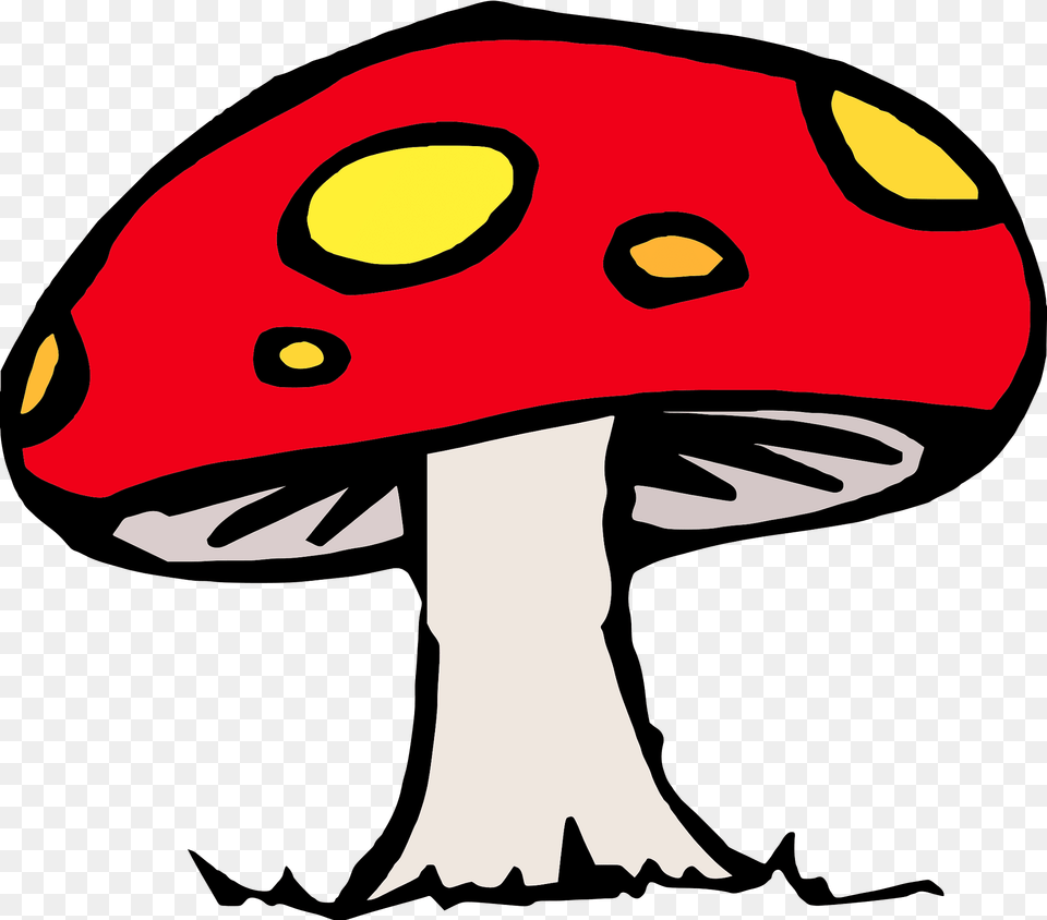 Toad Stool Clipart, Agaric, Fungus, Mushroom, Plant Free Transparent Png