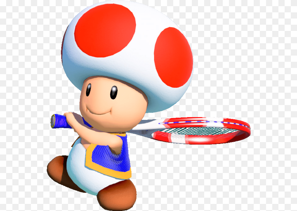 Toad Super Mario Tennis Aces, Racket, Sport, Tennis Racket, Face Free Png