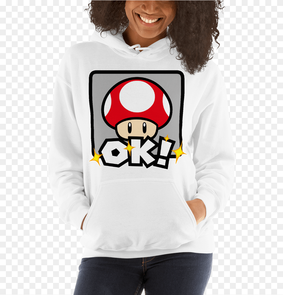 Toad The Citizen Of The Mushroom Kingdom Of Super Mario Sweatshirt, Adult, T-shirt, Sweater, Sleeve Free Transparent Png