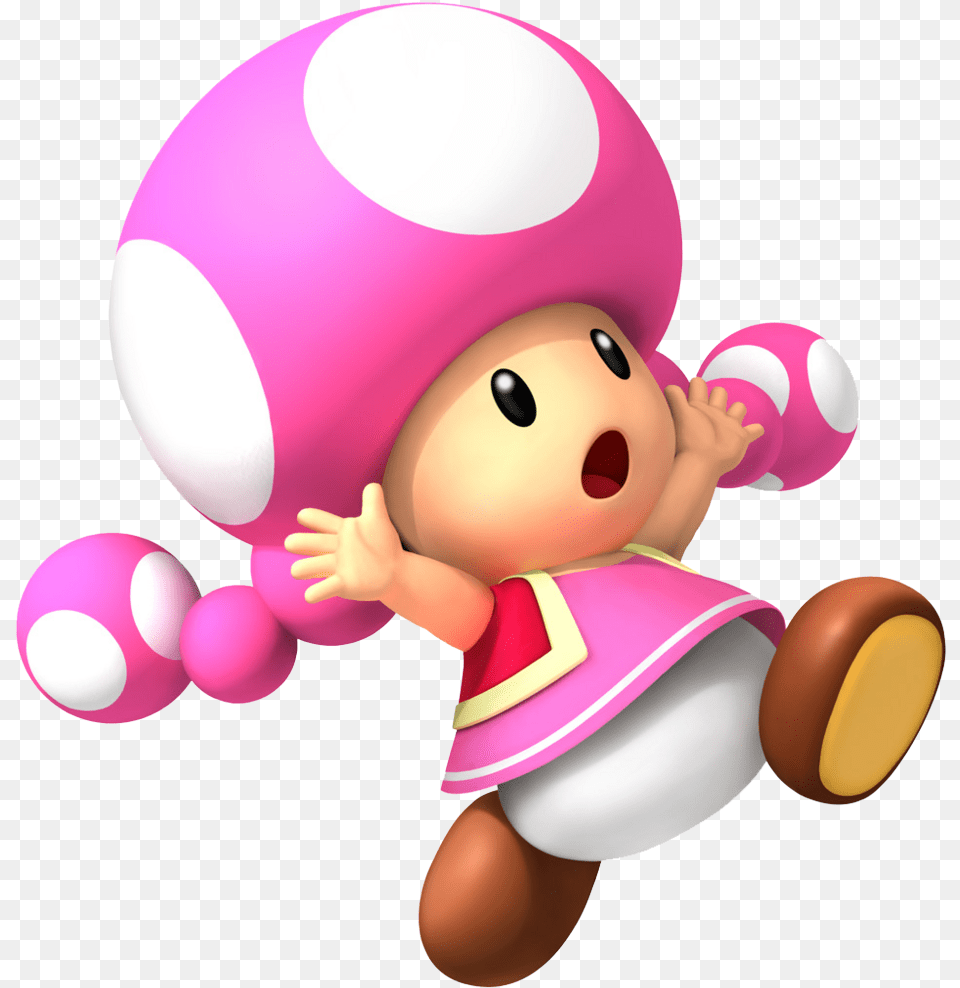 Toadette Is A Forgettable Nintendo Character Super Mario Toadette, Baby, Person, Toy, Face Png