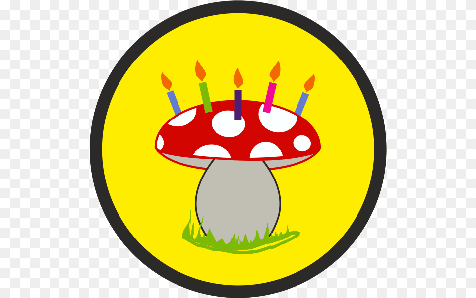 Toadstool Circle, Candle, Agaric, Fungus, Mushroom Free Png Download