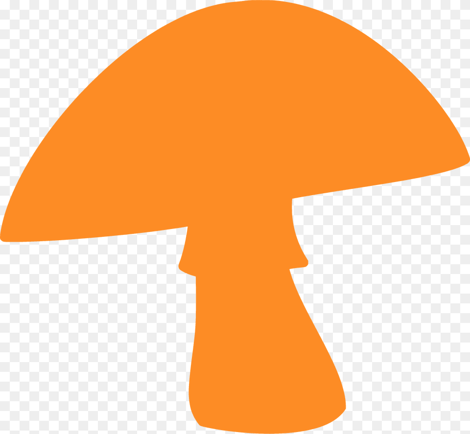 Toadstool Silhouette, Fungus, Mushroom, Plant, Agaric Png Image