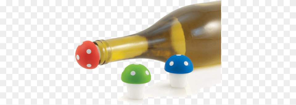 Toadstool Stoppers True Silicone Toadstool Stoppers Set Of, Alcohol, Beverage, Bottle, Liquor Free Transparent Png