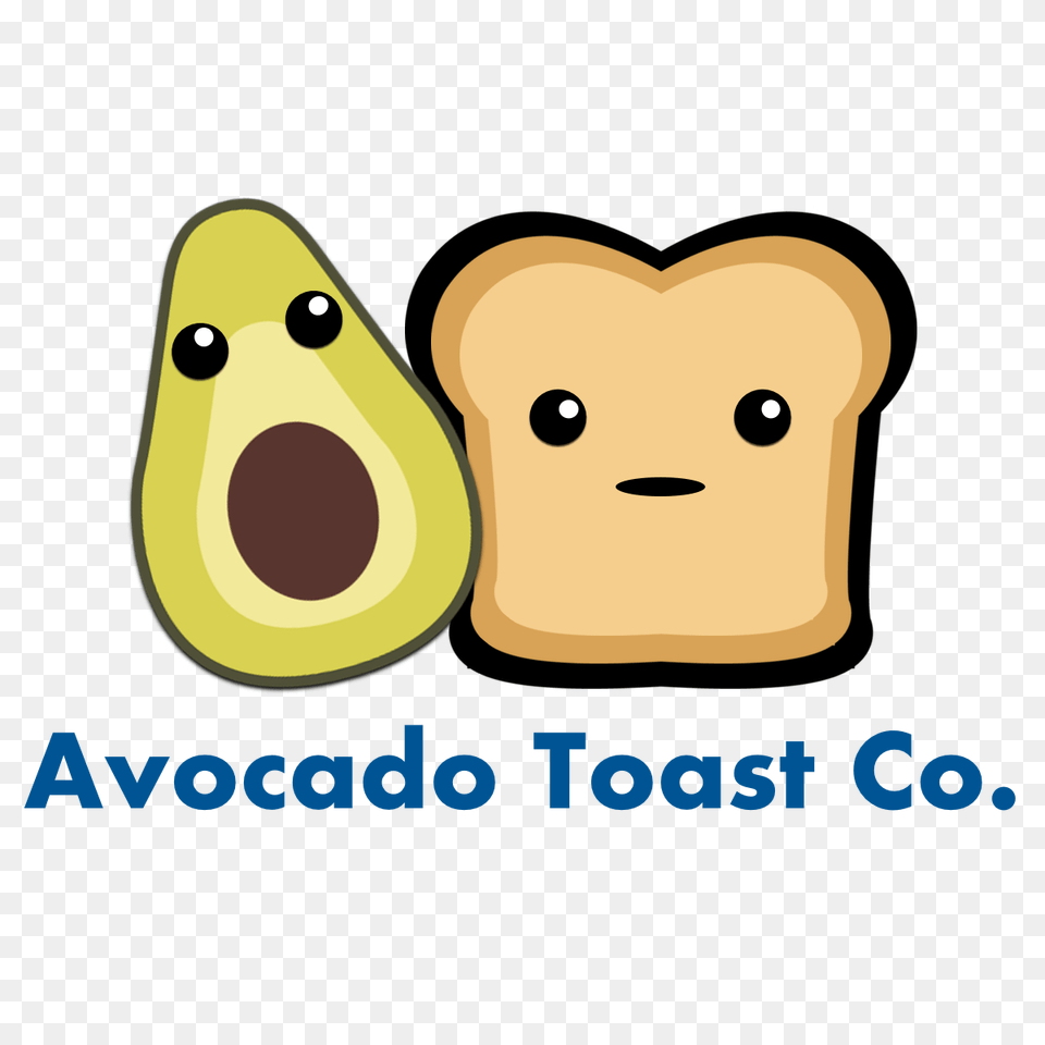 Toast Avocado Clip Black And White Animation Clip Art, Food, Fruit, Plant, Produce Free Png Download