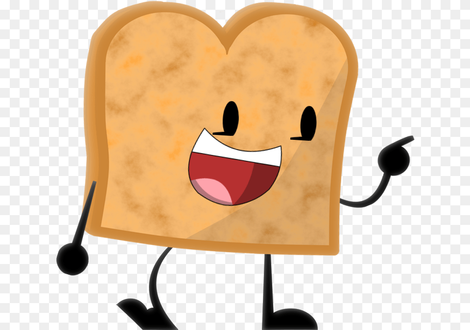 Toast Cartoon, Bread, Food, Mace Club, Weapon Free Png