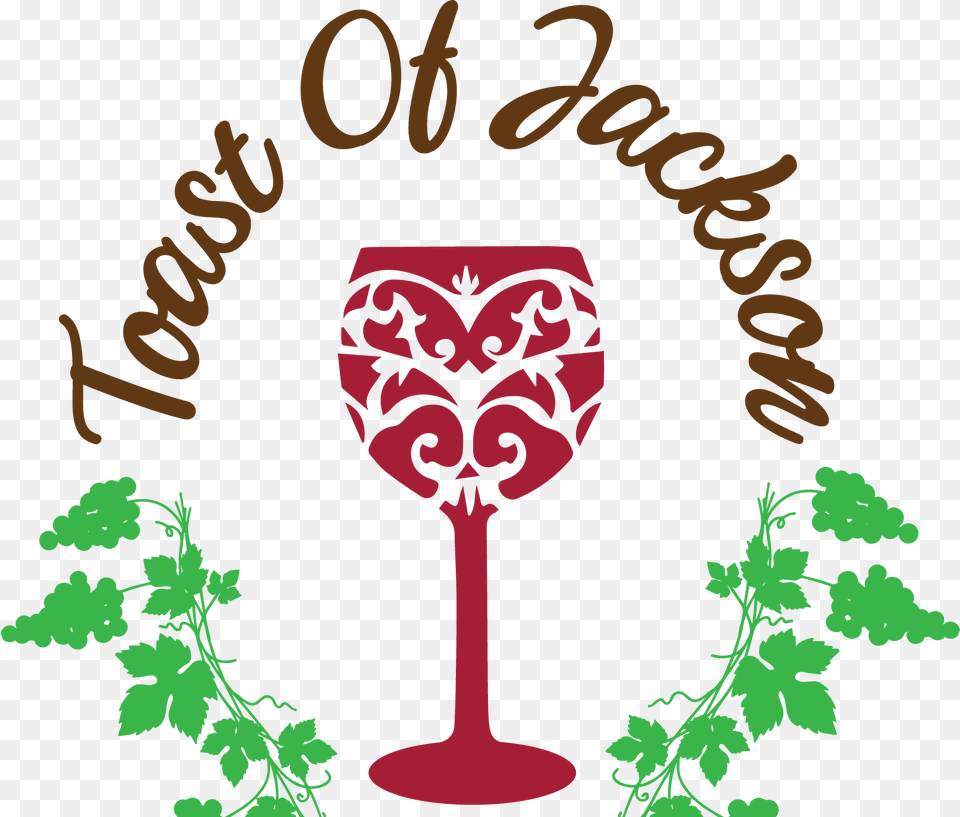 Toast Of Jackson Logo Stencil, Glass, Alcohol, Beverage, Liquor Png Image