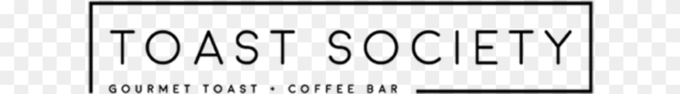 Toast Society Cafe, Gray Free Png Download