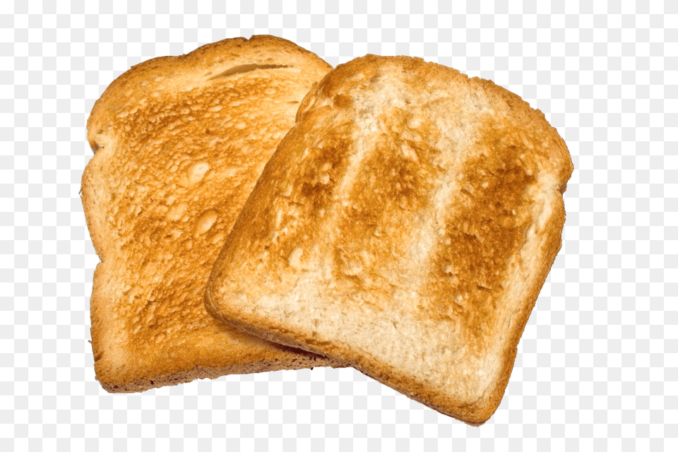 Toast Yellow Transparent Clipart 2 Slices Of Toast, Bread, Food Png Image