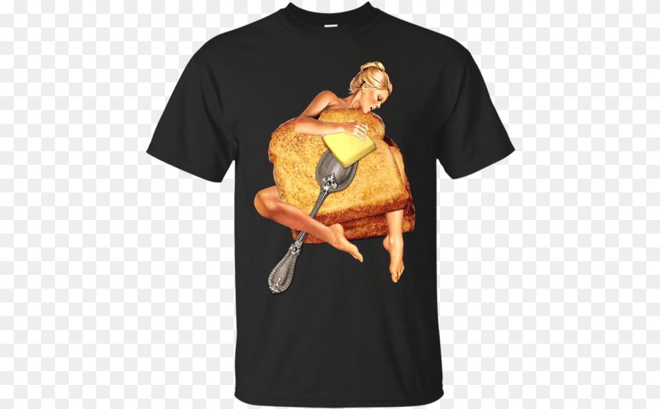 Toasted By Eugenia Loli T Shirt Amp Hoodie Womens Marilyn Manson T Shirt, Adult, Toast, Person, Food Free Png