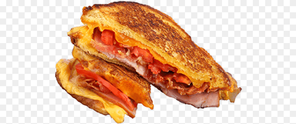 Toasted Sandwich, Food, Bread, Meat, Pork Png Image