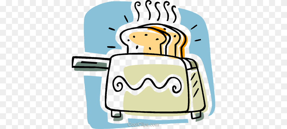 Toaster Royalty Vector Clip Art Illustration, Appliance, Device, Electrical Device Free Transparent Png