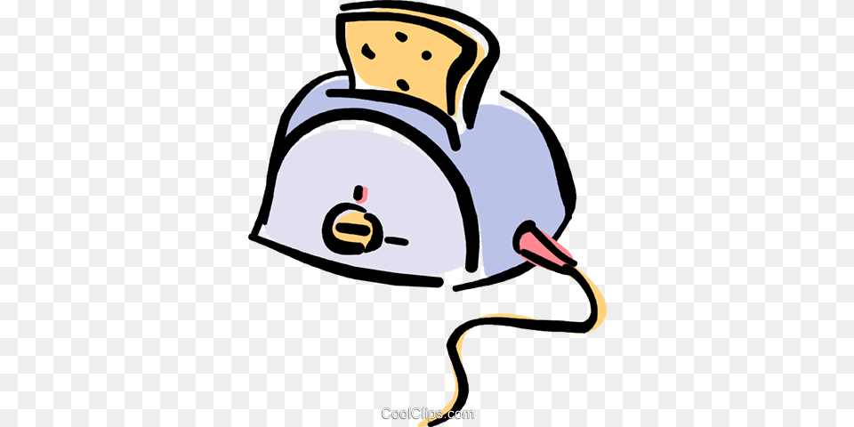 Toaster Royalty Vector Clip Art Illustration, Appliance, Device, Electrical Device Png Image