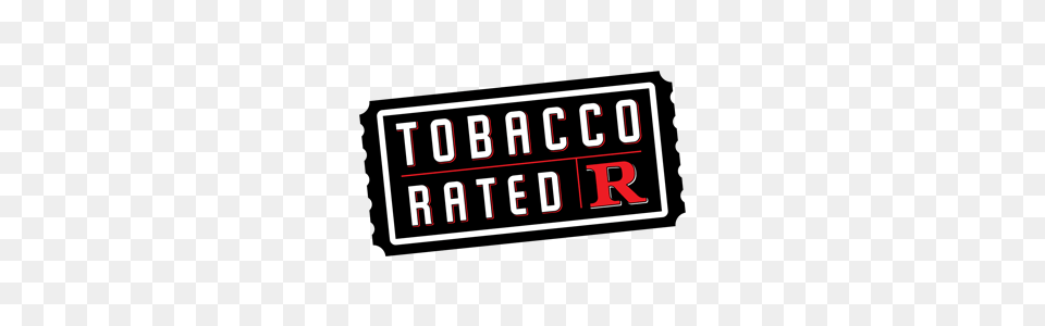 Tobacco Rated R, Scoreboard, Sticker, Text Png Image
