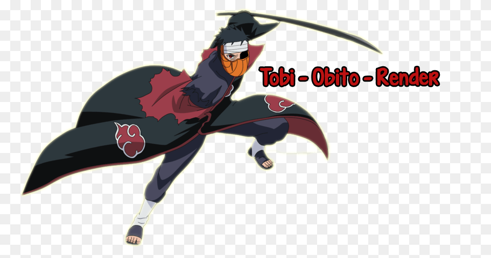 Tobi Obito Render, Head, Person, Face, Adult Png