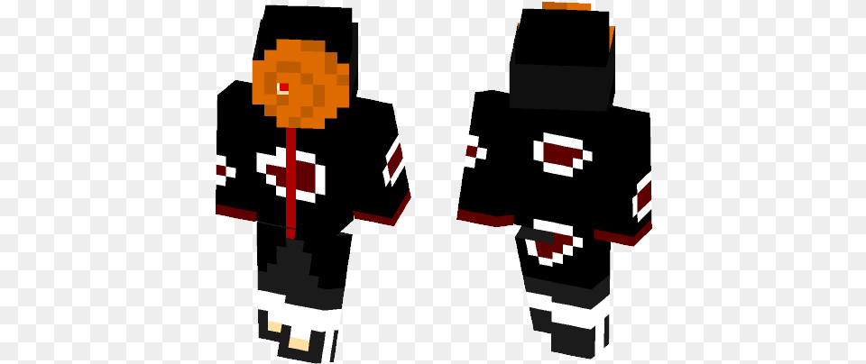 Tobi Or Obito Uchiha Lil Uzi Vert Minecraft Skin, Person, People Free Png