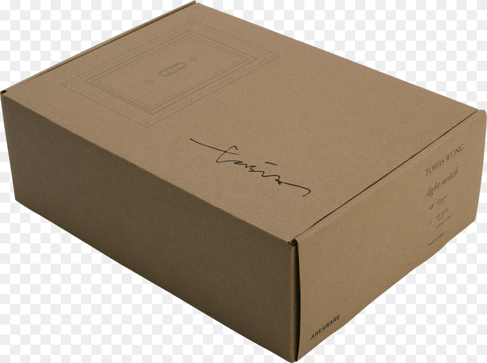 Tobias Wong Wireless Lightswitch Box, Cardboard, Carton, Package, Package Delivery Free Png