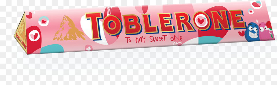 Toblerone 200g Sleeve Designed By Googly Gooeys Toblerone Chocolate, Food, Sweets Png Image