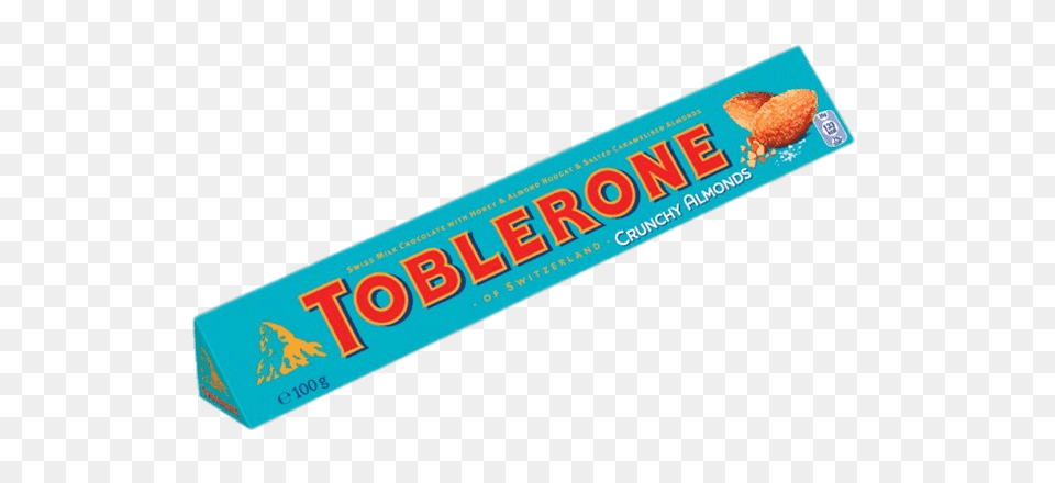 Toblerone Crunchy Almonds, Food, Sweets Free Png Download