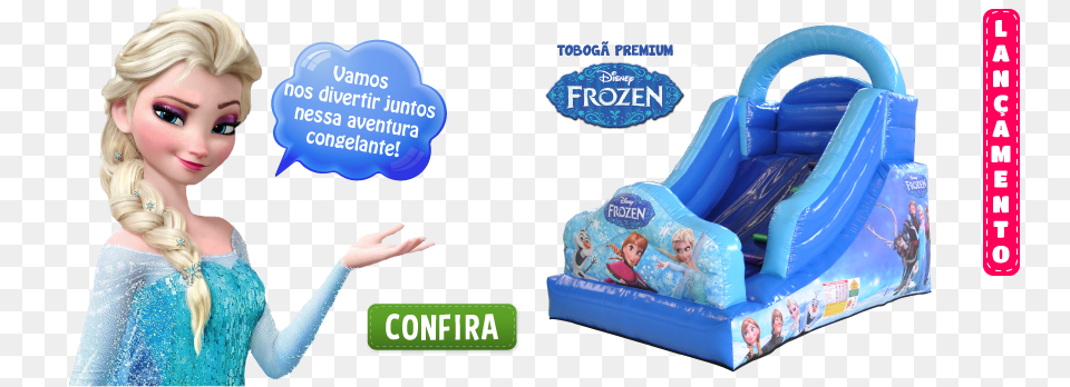 Tobog Frozen Display De Busto Da Anna, Adult, Female, Person, Woman Free Transparent Png