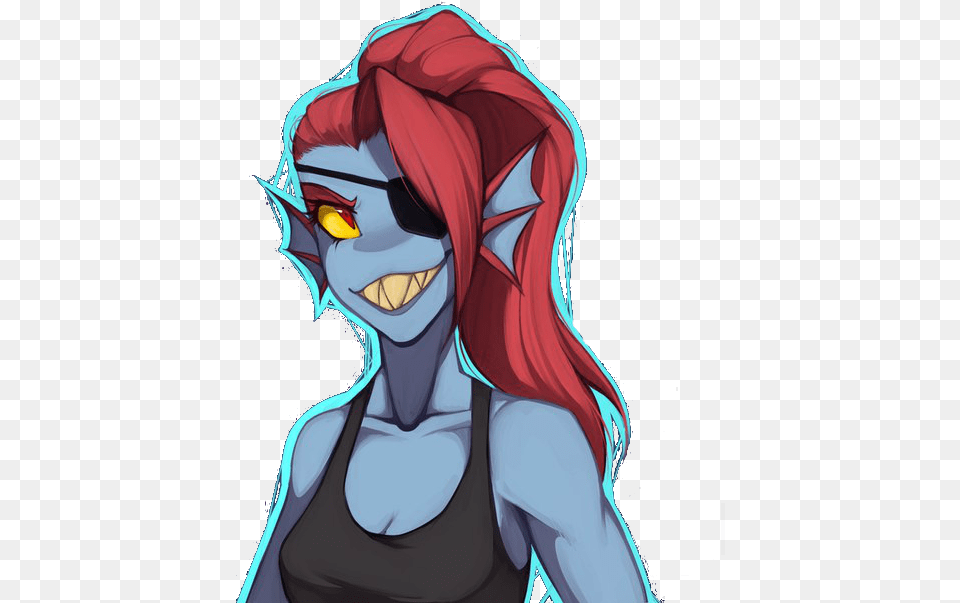 Toby Fox Undyne, Book, Comics, Publication, Adult Free Png Download