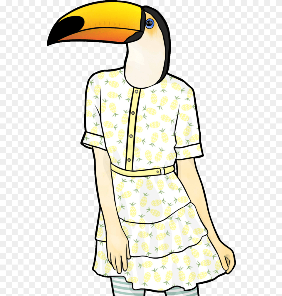Toco Toucan By Chtosmiley Toucan, Adult, Female, Person, Woman Png