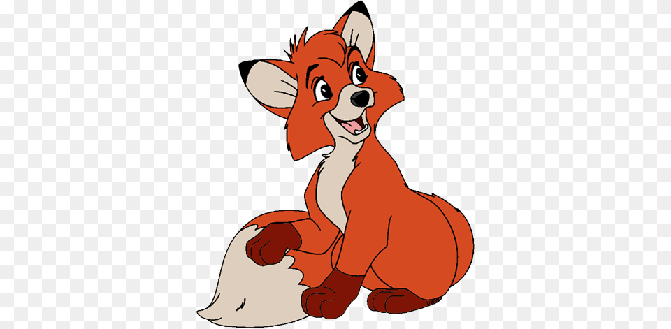 Tod The Fox Fox From Fox And The Hound, Cartoon, Baby, Person Png